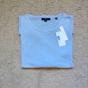 NEW Vince Linen Short Sleeve Shirt